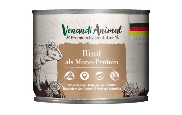 Venandi Animal Rind als Monoprotein