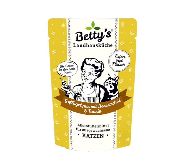 Betty&#039;s Landhausküche - Geflügel pur mit Borretschöl im Pouch