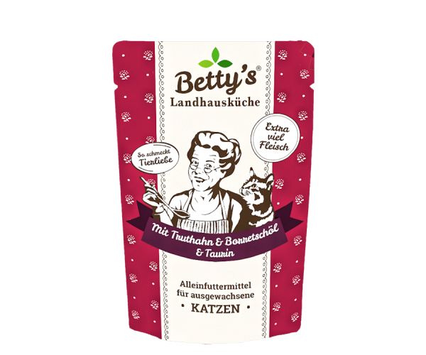Betty&#039;s Landhausküche - Huhn mit Truthahn und Borretschöl im Pouch