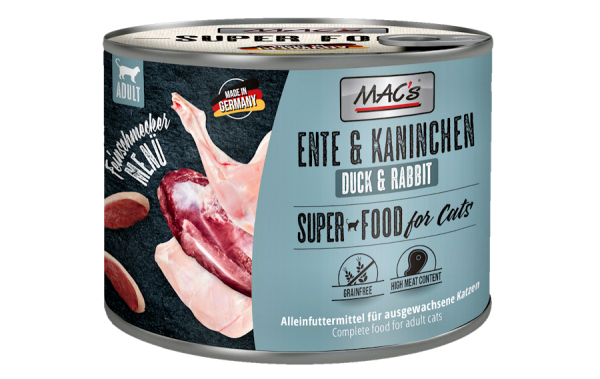 MAC&#039;s - (Feinschmecker Menü): Ente &amp; Kaninchen