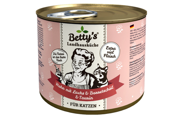 Betty&#039;s Landhausküche - Huhn mit Lachs &amp; Borretschöl