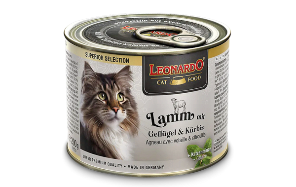 LEONARDO: Superior Selection Lamm mit Geflügel &amp; Kürbis