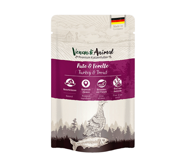 Venandi Animal Pute &amp; Forelle im Pouch