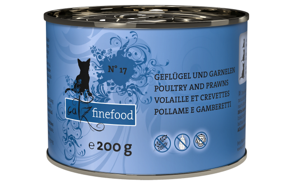 catz finefood Classic N° 17- Geflügel &amp; Garnelen