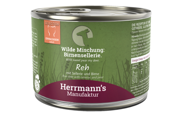 Herrmanns Reh mit Sellerie und Birne (Relaunch)