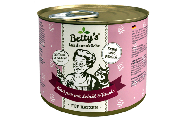 Betty&#039;s Landhausküche Rind pur mit Leinöl