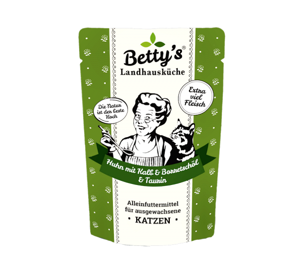 Betty&#039;s Landhausküche - Huhn mit Kalb &amp; Borretschöl im Pouch