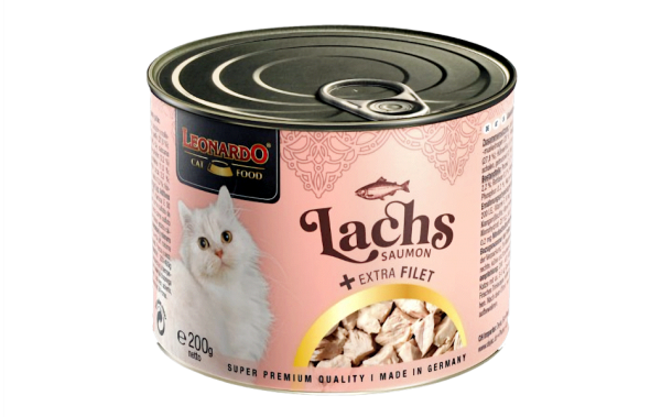 LEONARDO: Lachs + extra Filet