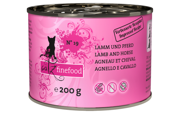 catz finefood Classic N° 19 - Lamm &amp; Pferd