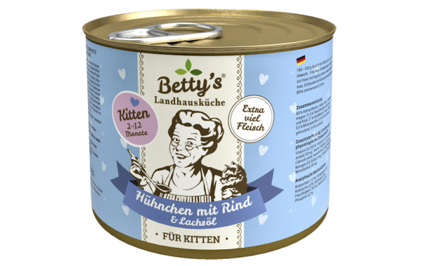 Betty&#039;s Landhausküche (Kitten) Hühnchen und Rind