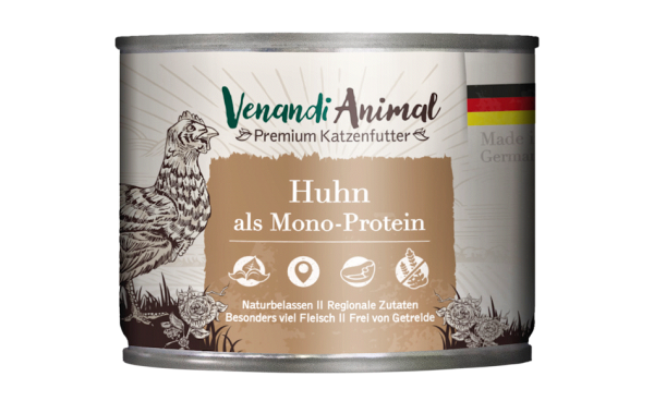 Venandi Animal Huhn als Monoprotein